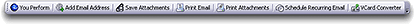 Use the handy toolbar to access You Perform's most popular tools with one click.